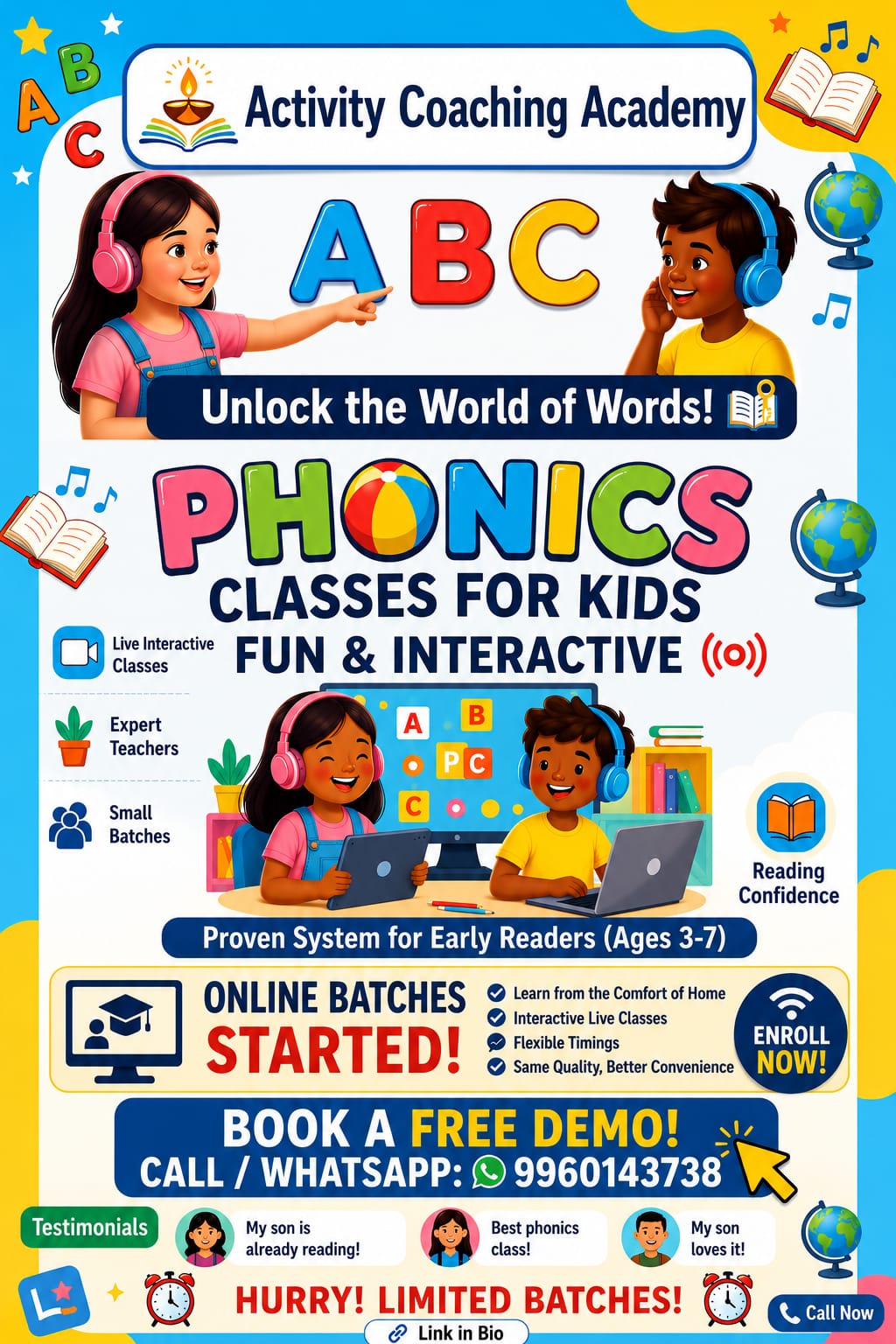 Phonics Online Course